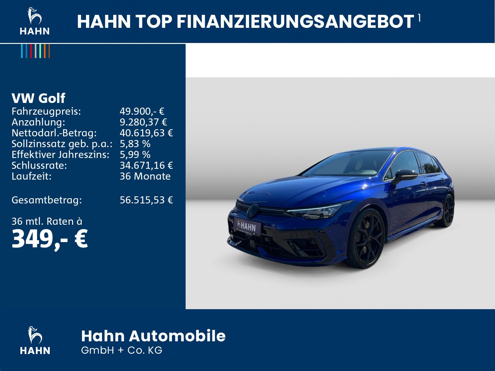 Volkswagen Golf VIII R 2.0TSI BlackSty 4Motion DSG HuD Pano foto 2