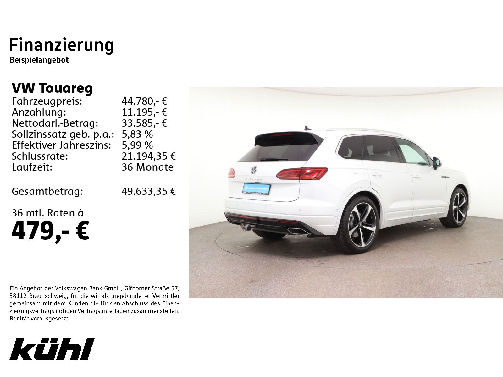 Volkswagen Touareg 3.0 TDI 4M Tip R-Line TrailerAssist Stan foto 2