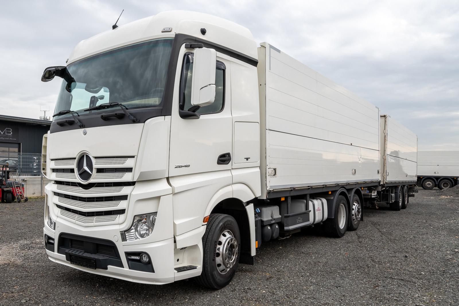 Mercedes-Benz ACTROS 2548 Durchlader KOMPLETTZUG Getränke LBW