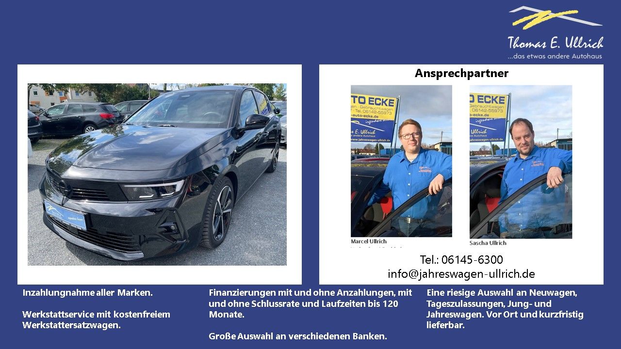 Fahrzeugabbildung Opel Astra L 1.2 Turbo MHEV GS AT+Sitzhzg.+Lenkradhzg