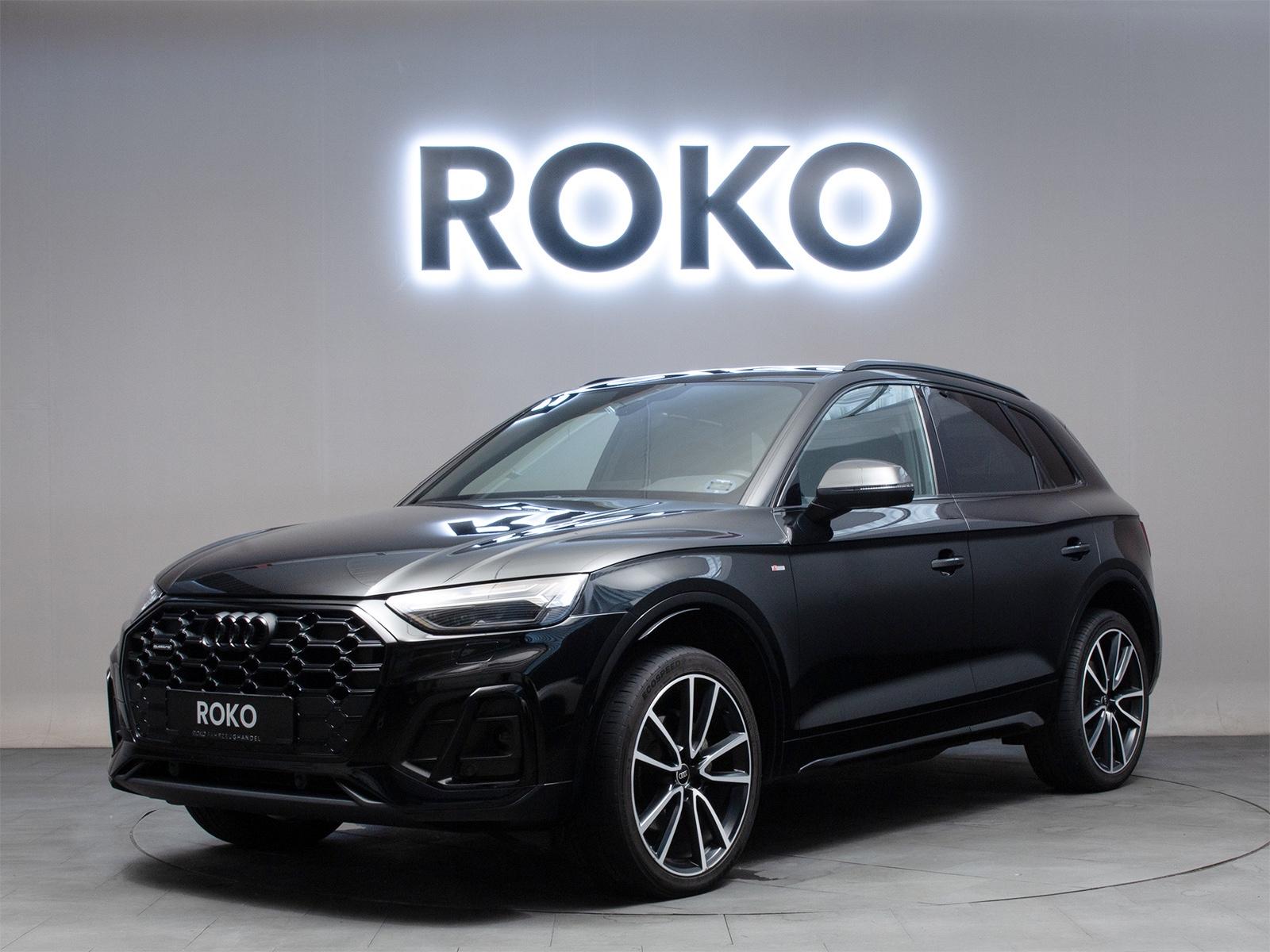 Audi Q5 40 TDI S-line Matrix CAM Carbon SHZ Leder 21"
