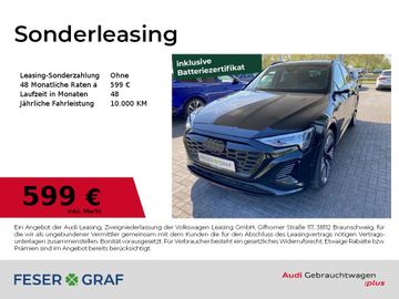 Audi Leasingangebot: Audi Q8 e-tron 50 edt. S line /Matrix/Pano/B&O/ACC/TV