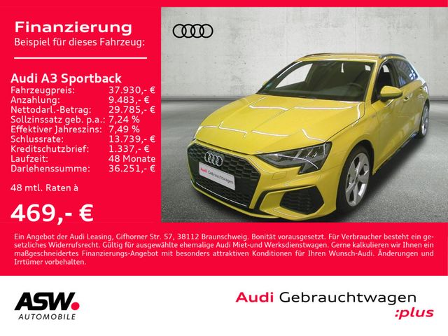 Audi A3 Sportback Sline 30TDI Stronic Navi LED AHK AC