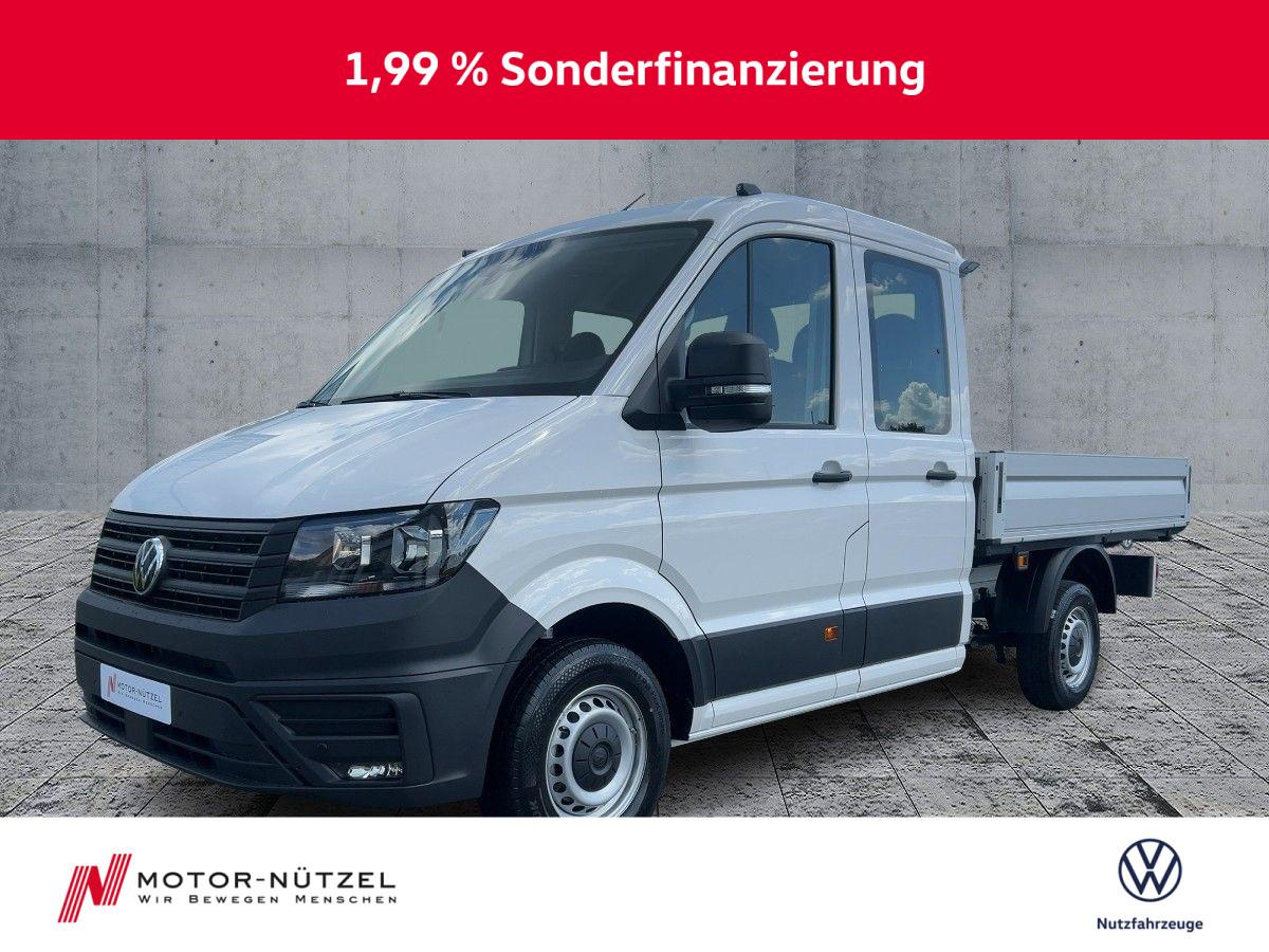 Volkswagen Crafter 35 DoKa MR Pritschenwagen TDI + AHK/RFK