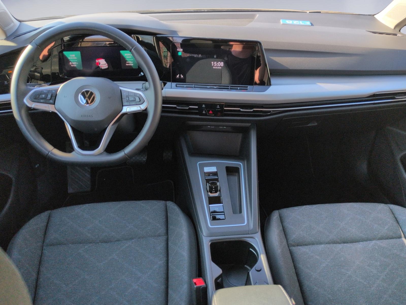 Volkswagen Golf VIII 1.0 eTSI DSG Life LED+ACC+APP+NAVI, миниатюра 15