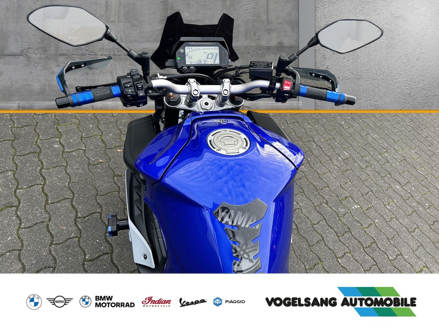 Fahrzeugabbildung Yamaha MT-10 Voll LED, Motorspoiler, Sturzbügel, LCD Di