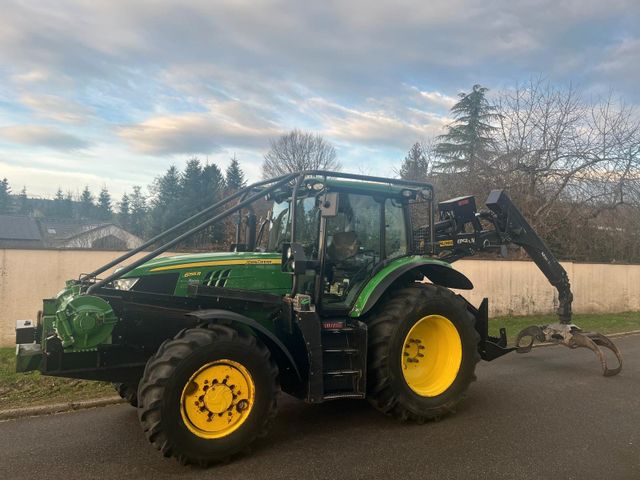 John Deere 6155R Forst