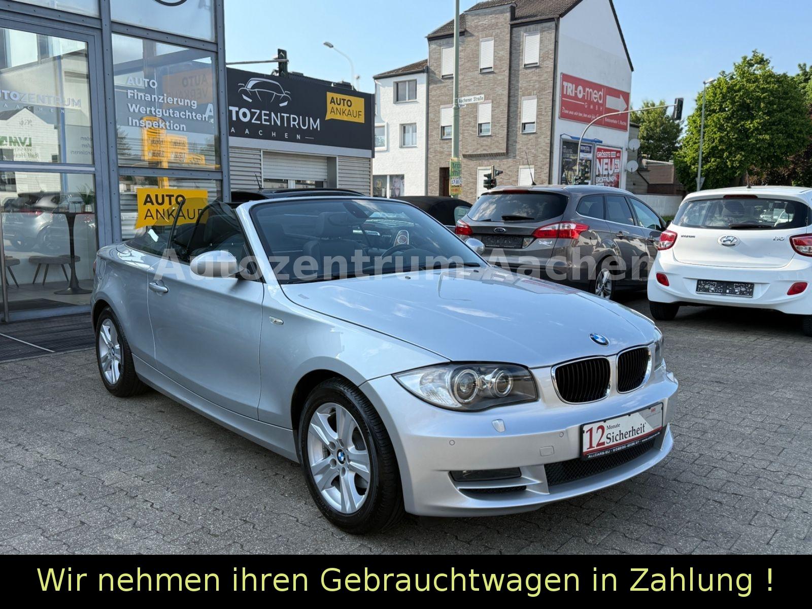 BMW 120i Cabrio*LEDER*SHZ*XENON LED*PDC*NAVI*KLIMAAU