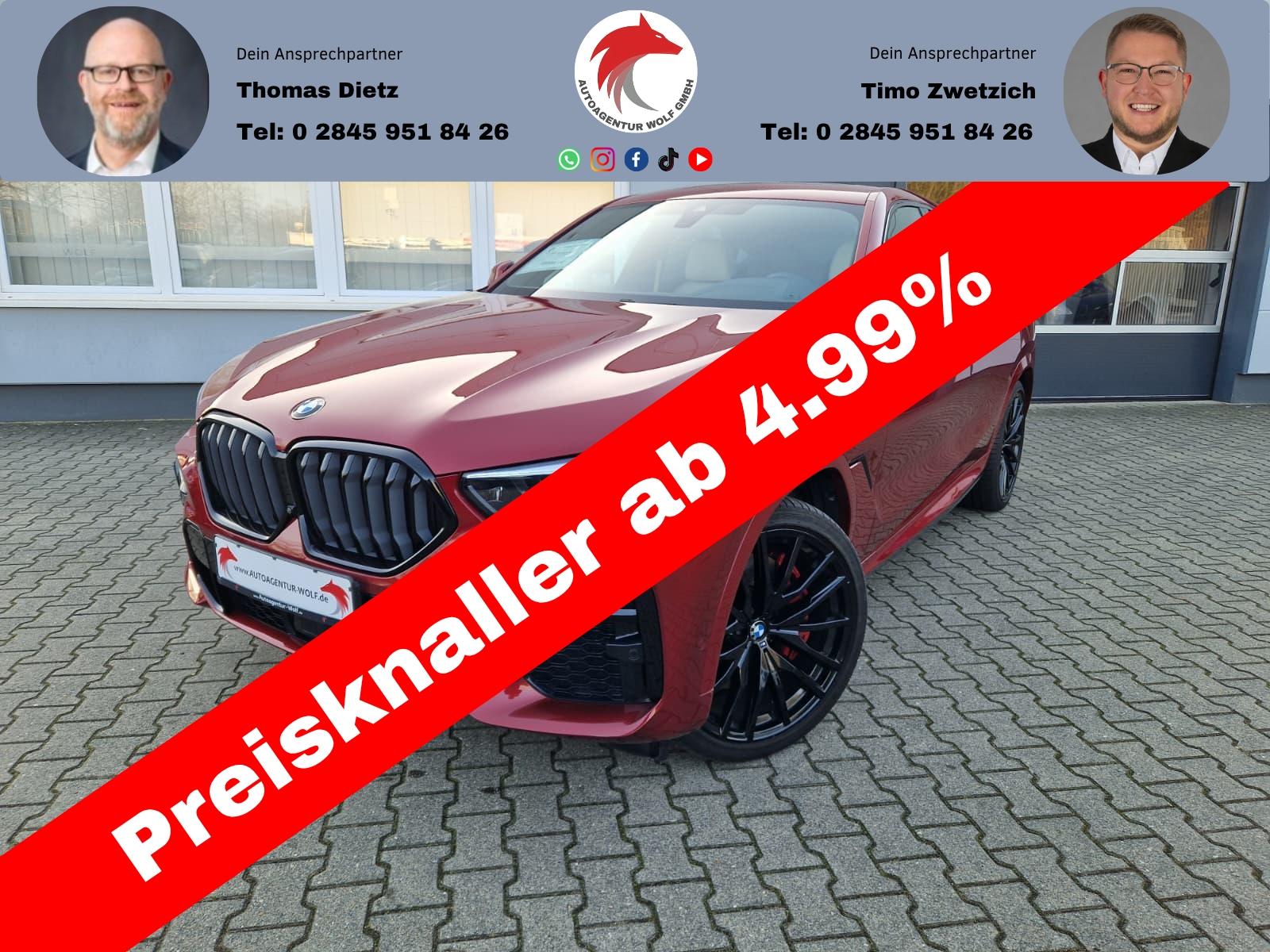 BMW X6  40 d*M*Sport xDrive *Pano*Kamera*LM-F 9,5x22