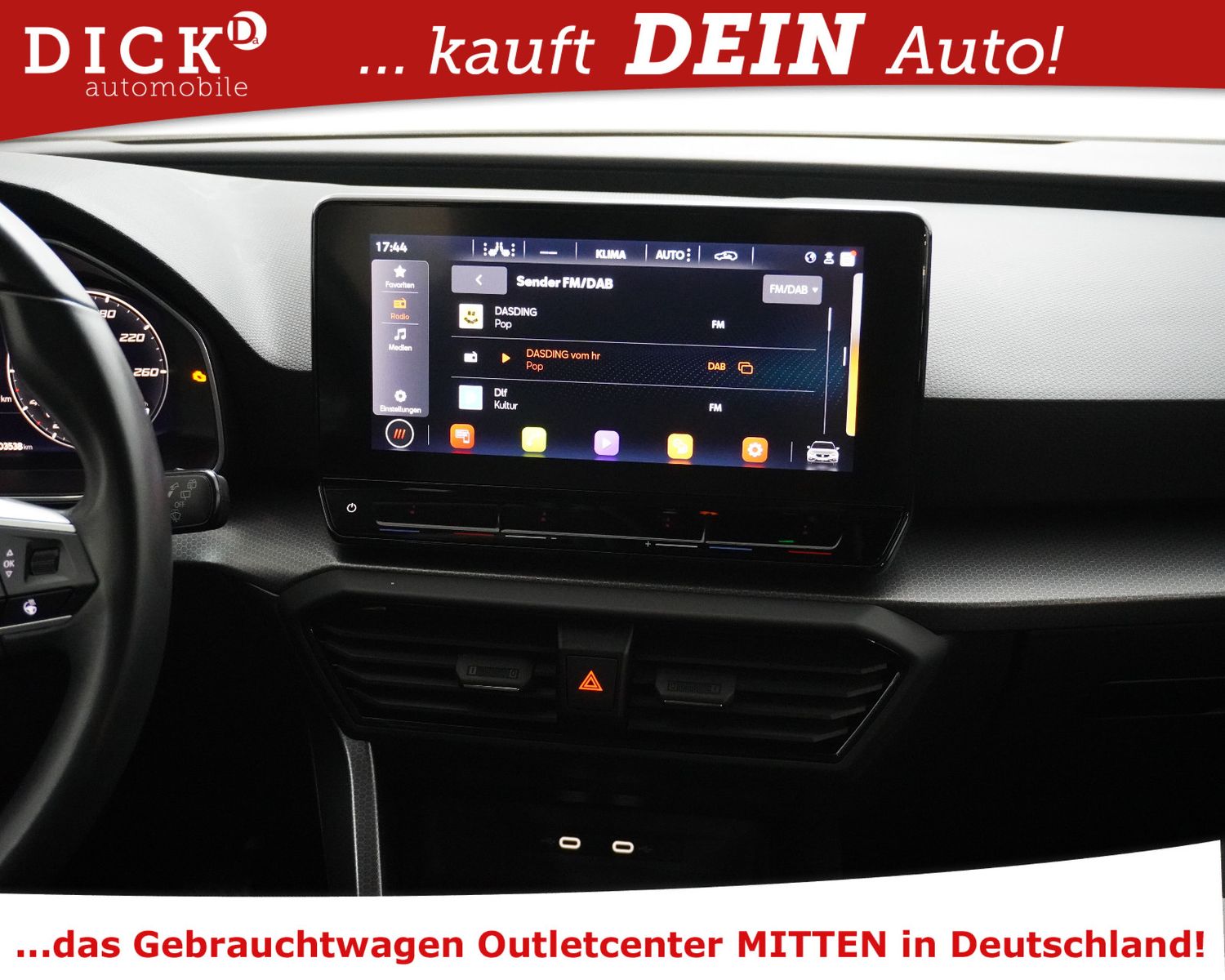 Fahrzeugabbildung SEAT Leon ST 2.0d Referen NAV+VIRTU+LED+SHZ+TEMP+SPUR