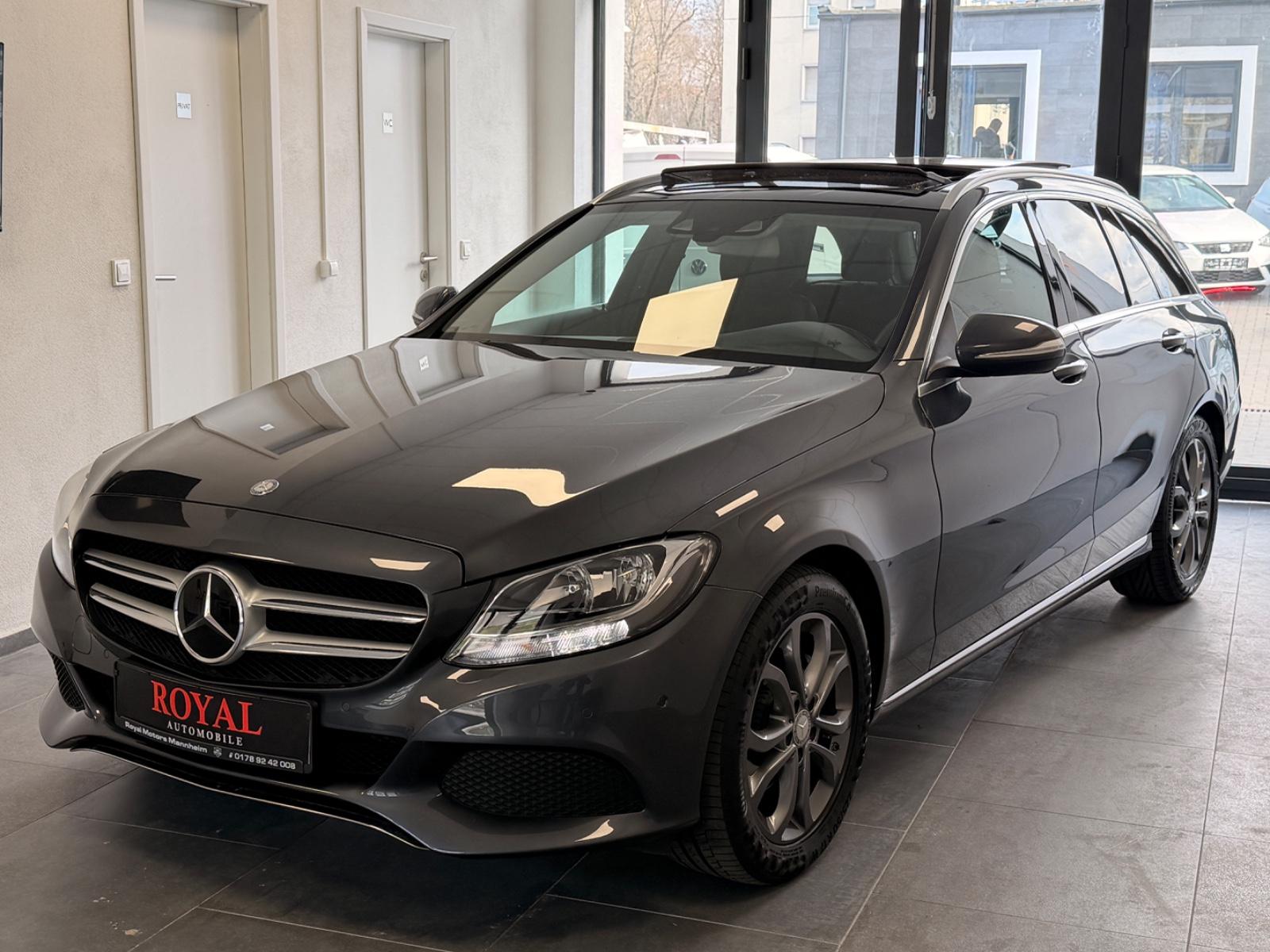 Mercedes-Benz C 220 T-Pano-Ambiente-ACC-Totwinkel-SpurA-1.Hand