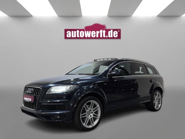 Audi Q7 3.0 TDI 3x SLINE 7SITZER PANO AHK LUFT 21Z CA