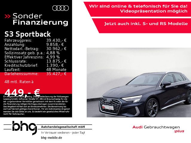 Audi S3 Sportback 2.0 TFSI quattro s-tronic