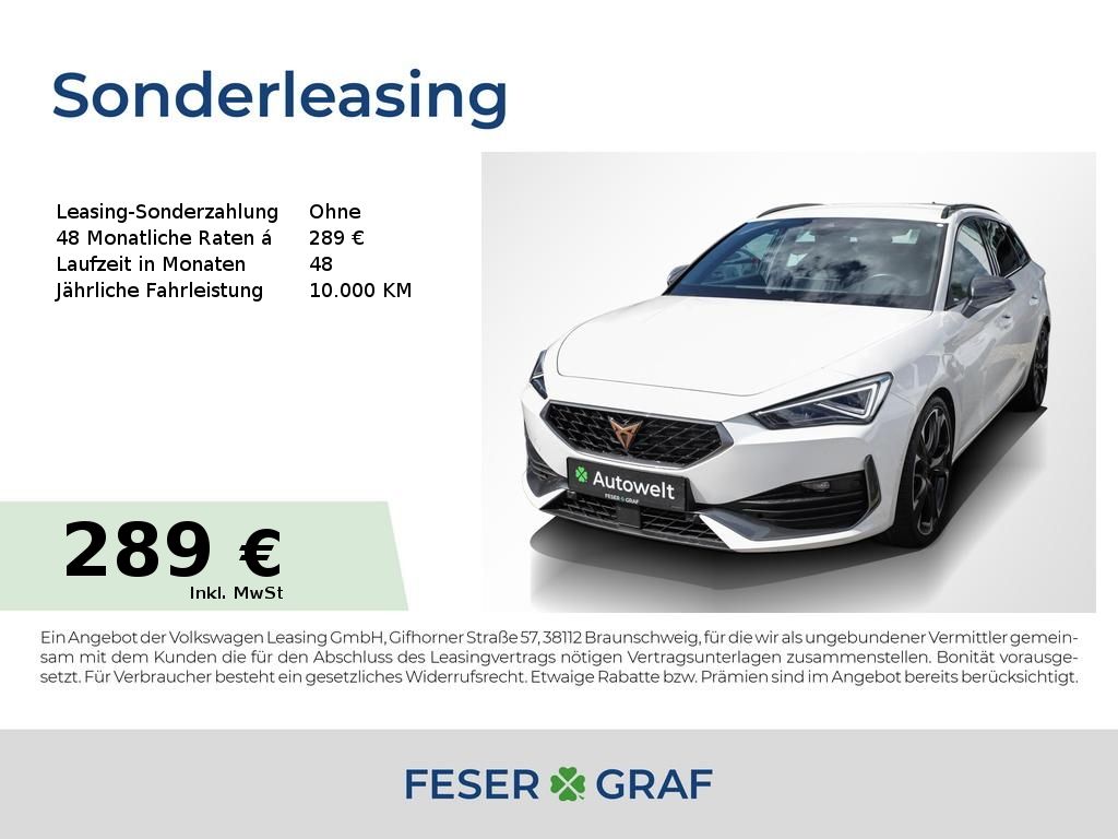Cupra Leon Sportstourer VZ 2.0 TSI 4Dr AHK Matrix RüKa
