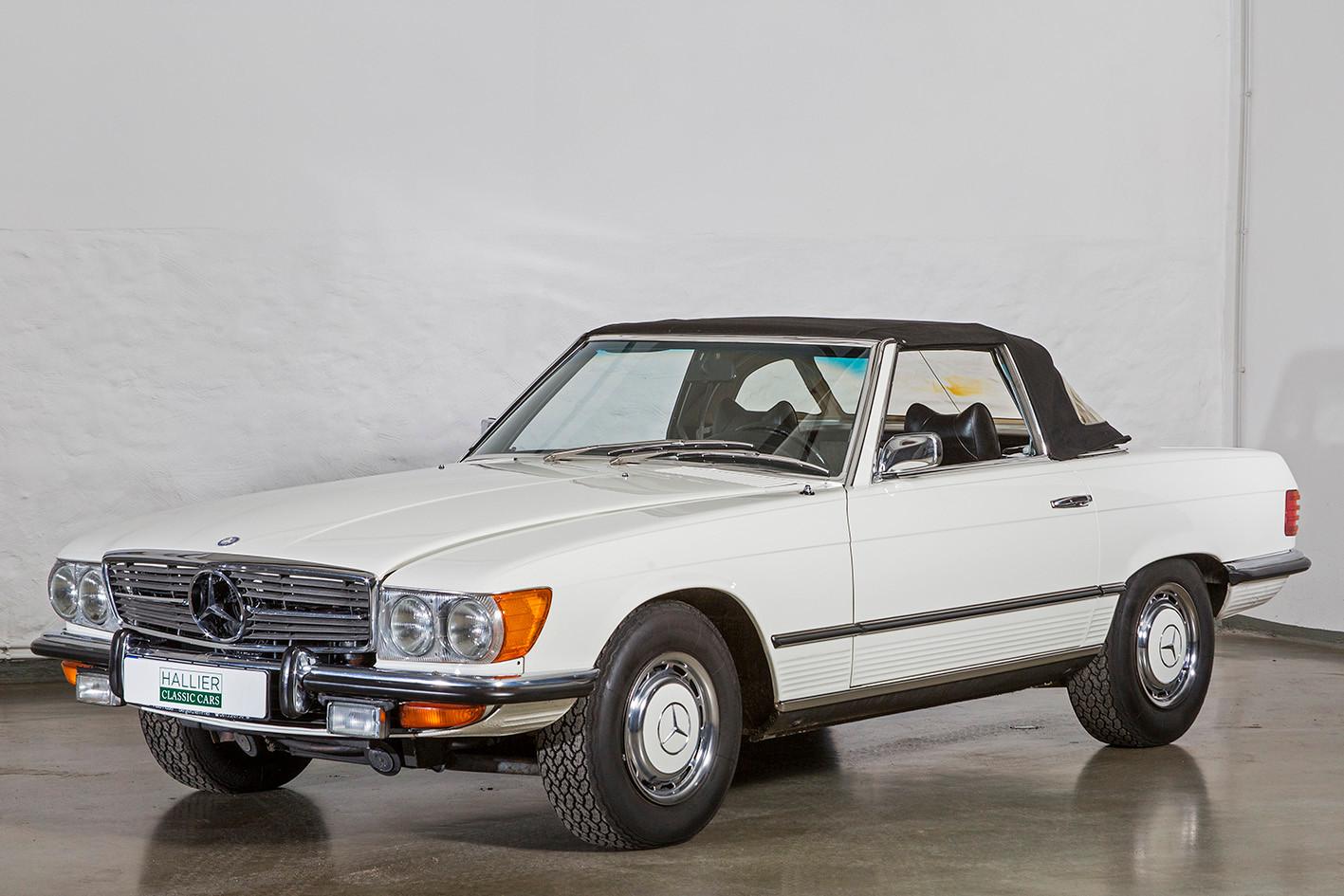 Mercedes-Benz 350 SL 4.5, frühes schönes Modell mit wenig KM