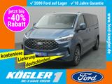 Ford Tourneo Custom 320 L2 Titanium 170PS Aut. -16%* - mit Diesel-Antrieb: Blau, Beheizbare Frontscheibe