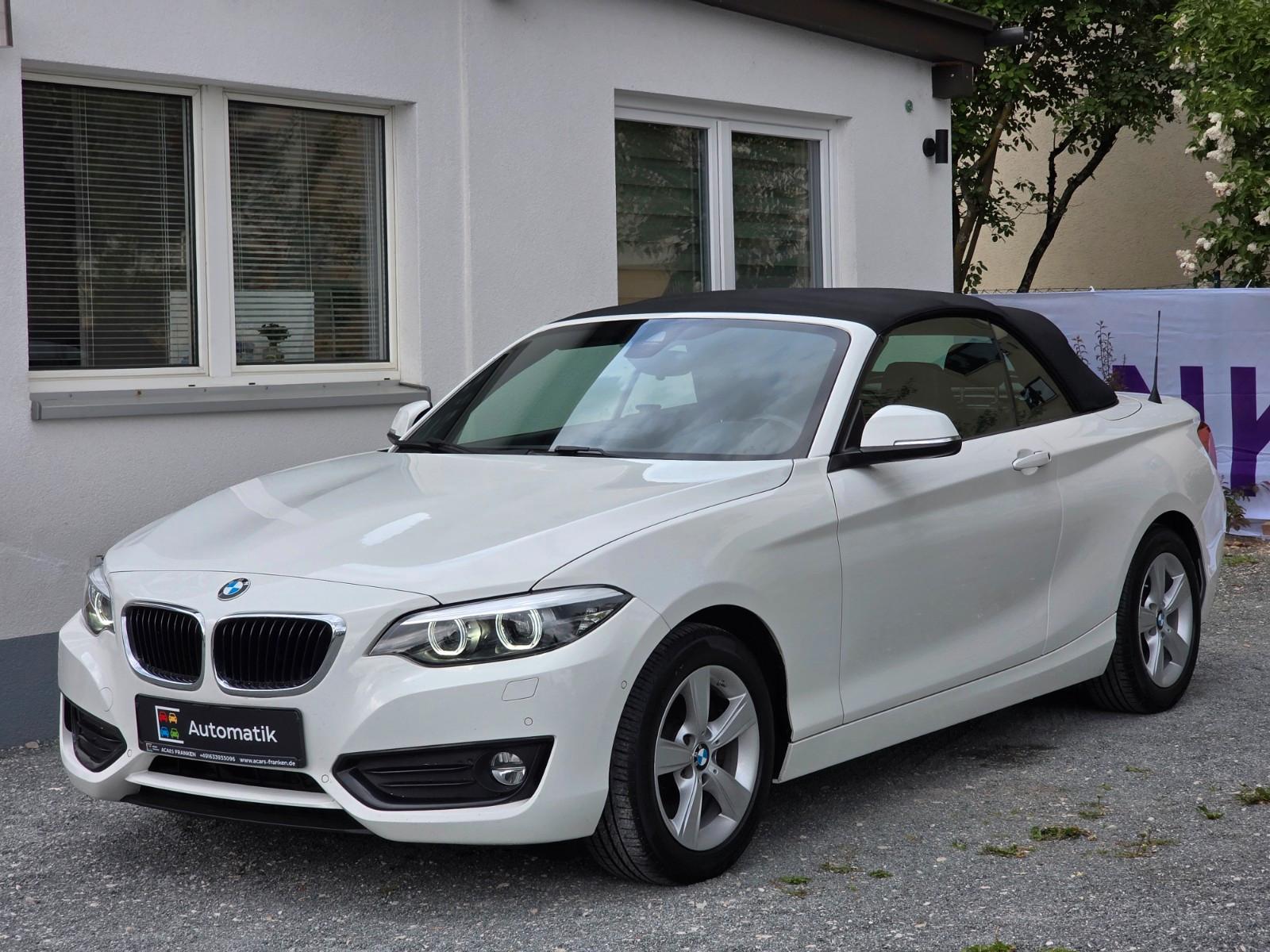 BMW 220i Cabrio Advantage * Harman Kardon*Leder*PDC