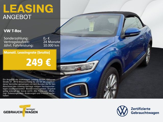 Volkswagen T-Roc Cabrio 1.0 TSI STYLE ST.HEIZ AHK LED+ SITZ