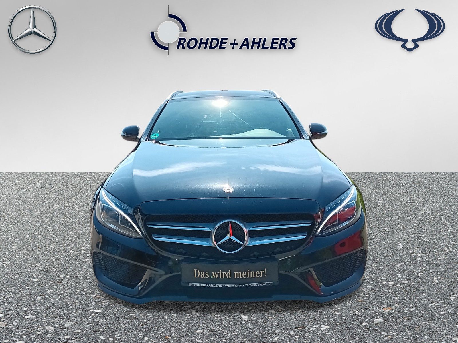 Fahrzeugabbildung Mercedes-Benz C 220T+AMG LINE INTERIEUR+EXTERIEUR+SCHECKHEFT +
