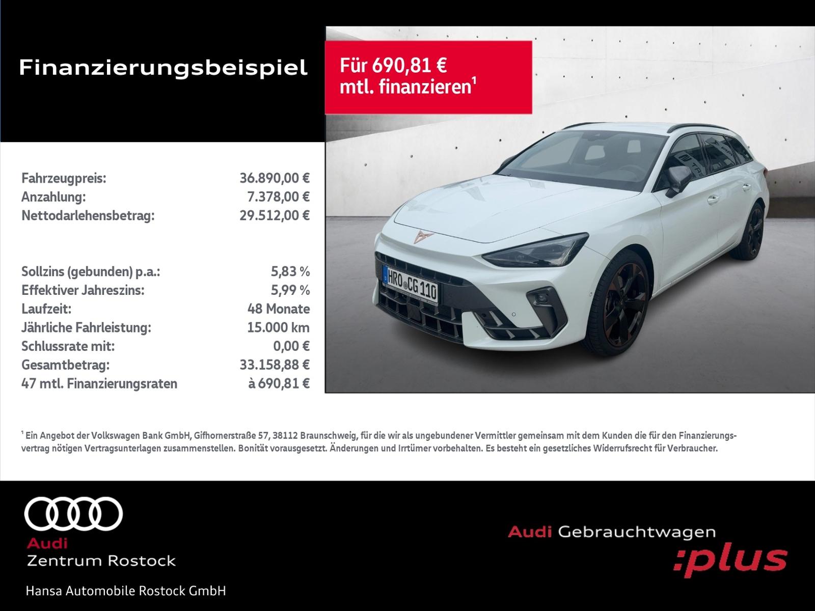 Cupra Leon Sportstourer  2.0 TDI 110 kW (150 PS) 7-Ga