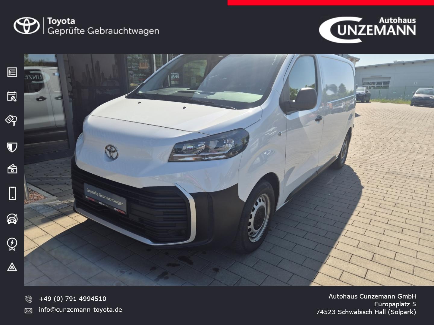 Toyota Proace Kasten L1 verblecht 4-türig Meister 1.5 l