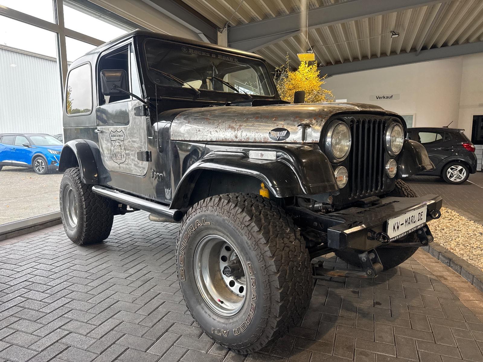Jeep CJ 7 V8 Automatik 340 PS H-KENNZ Frame Off rest.