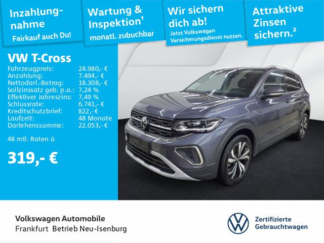 Volkswagen T-Cross 1.0 TSI Style MatrixLED DAB VirtualCockp