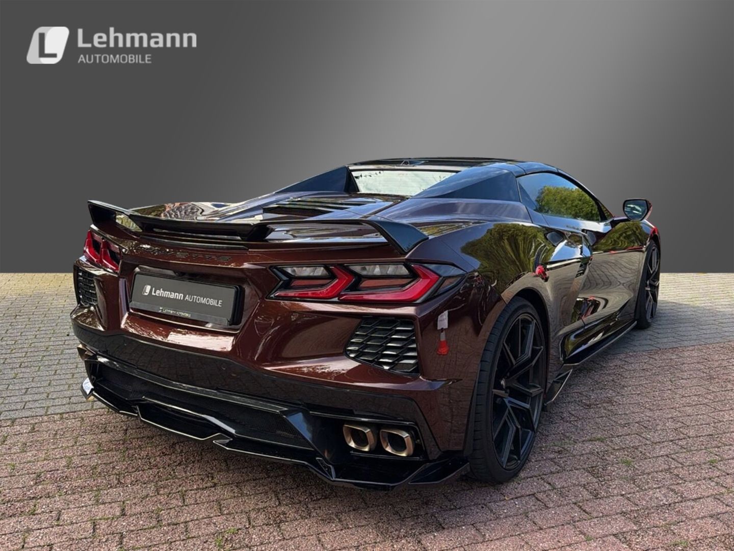 Fahrzeugabbildung Corvette C8 Cabrio Stingray 6.2 V8 3LT Lift Caffeine Brow