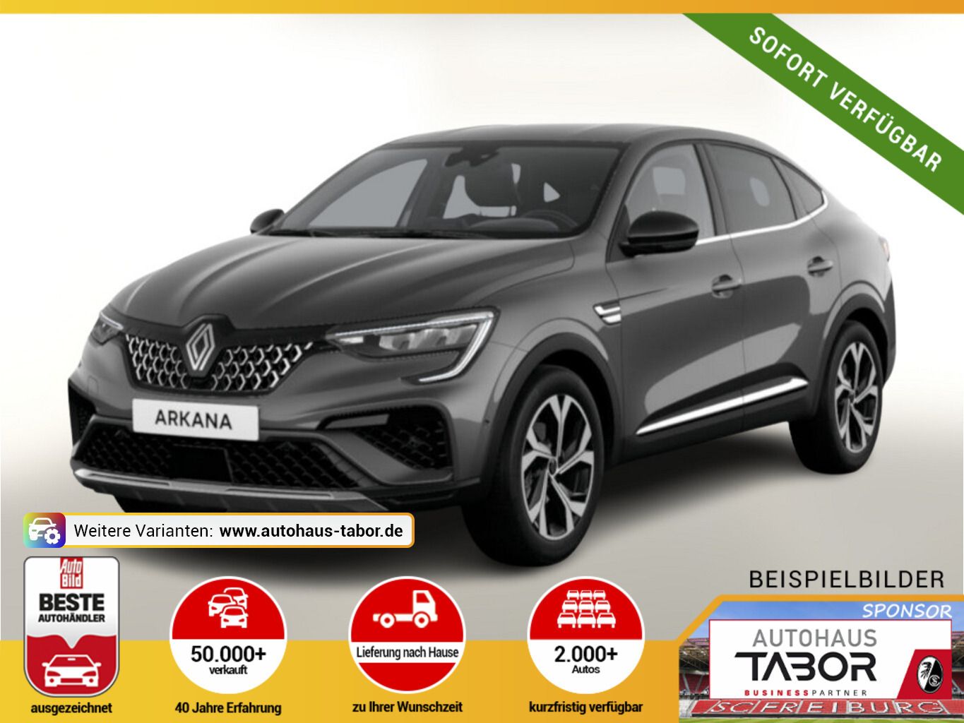 Renault ARKANA TECHNO E-Tech Full Hybrid 145 PanoD