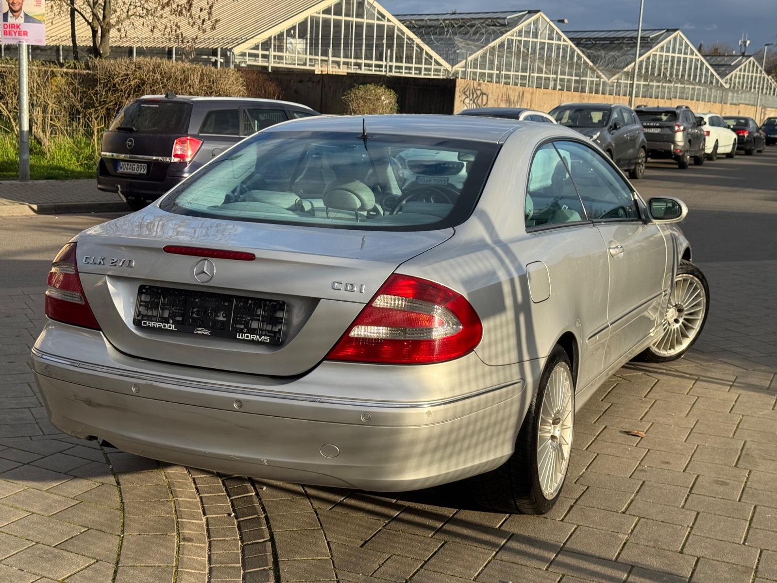 Mercedes-Benz CLK 270 CDI AVANTGARDE AUTOMATIK+LEDER+ALU