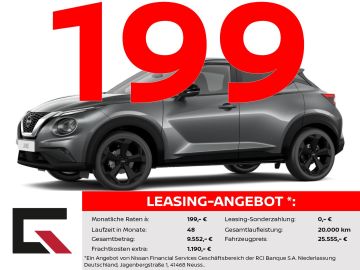 Nissan Leasingangebot: Nissan Juke TEKNA 114PS Automatik Winter/360°/Carplay