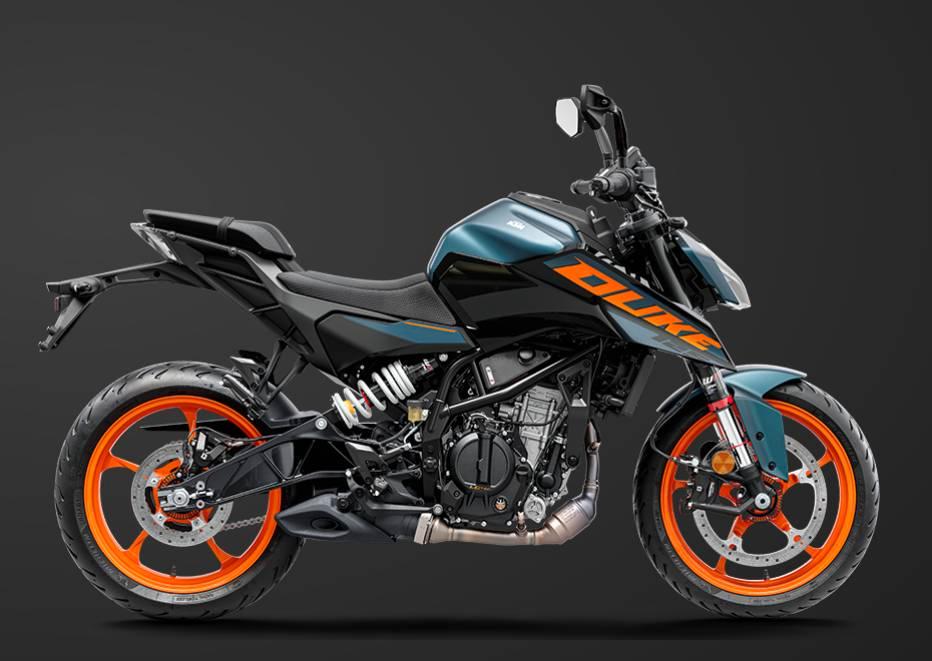 KTM 125 Duke blue 2025 4 Jahre Garantie
