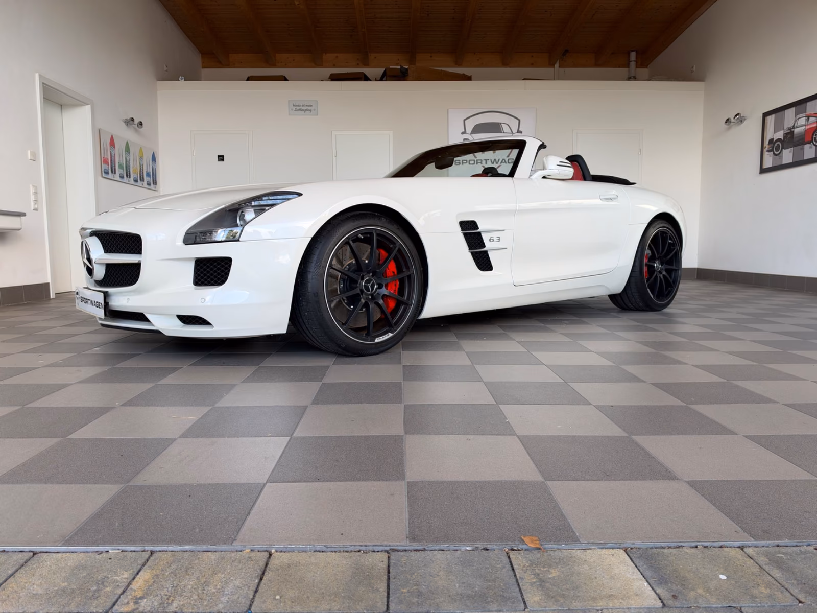 Mercedes-Benz SLS AMG Roadster#nur 3.500KM#Sammlerzustand