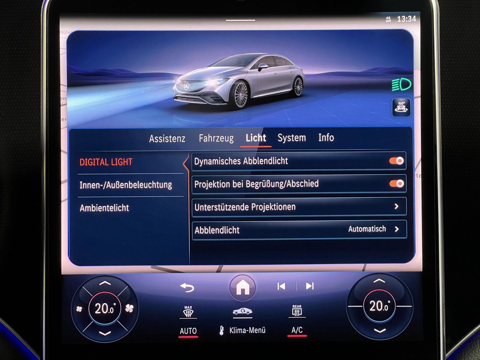 Mercedes-Benz EQE 500 4M AMG E A Premium Sitzklima Digitla 19 foto 22