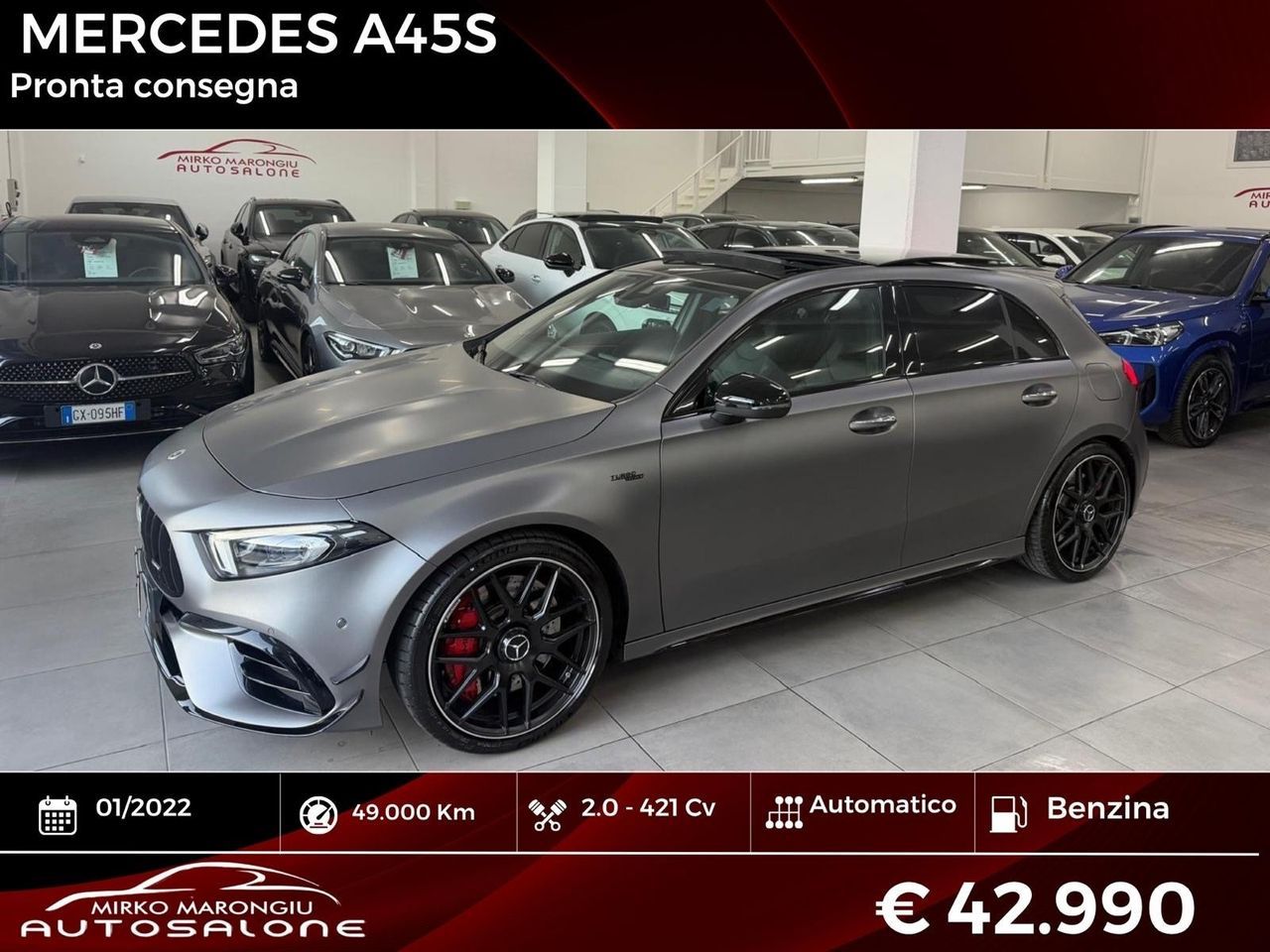 Mercedes-Benz Mercedes A 45 AMG 45S 4Matic+ FINANZIABILE