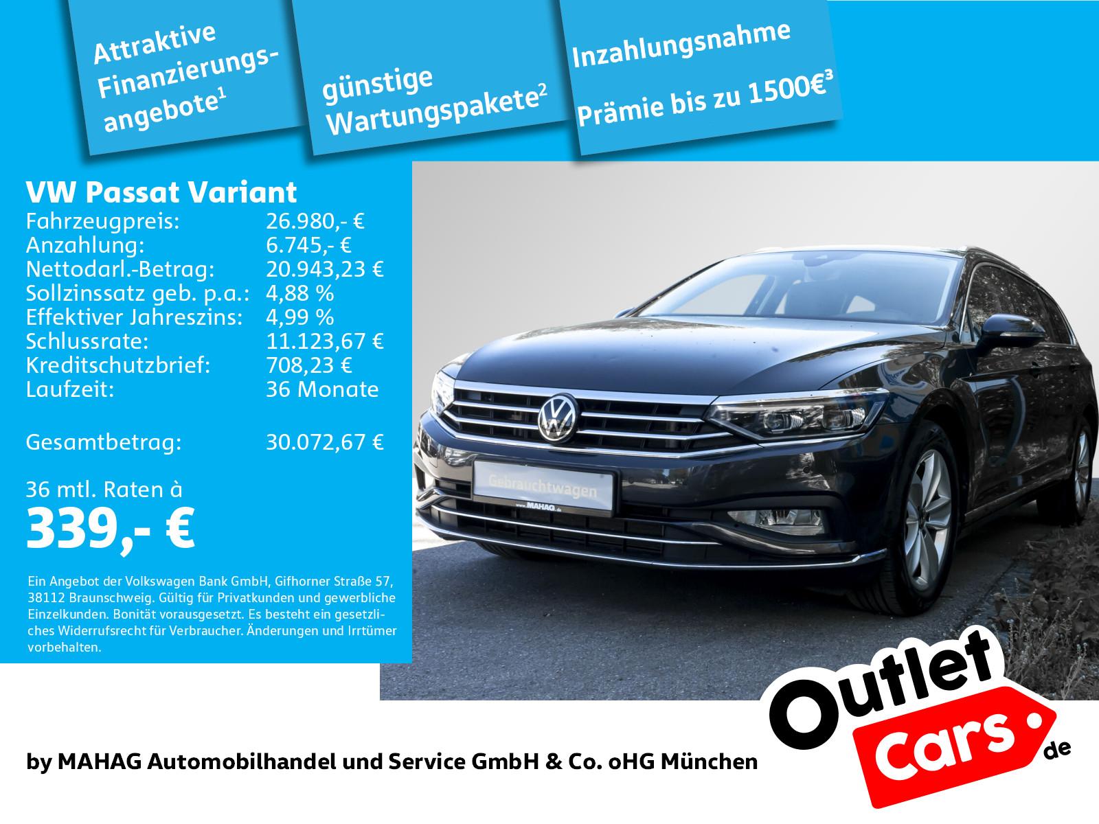 Volkswagen Passat Variant Elegance 2.0 TDI IQ.Light IQ.Driv