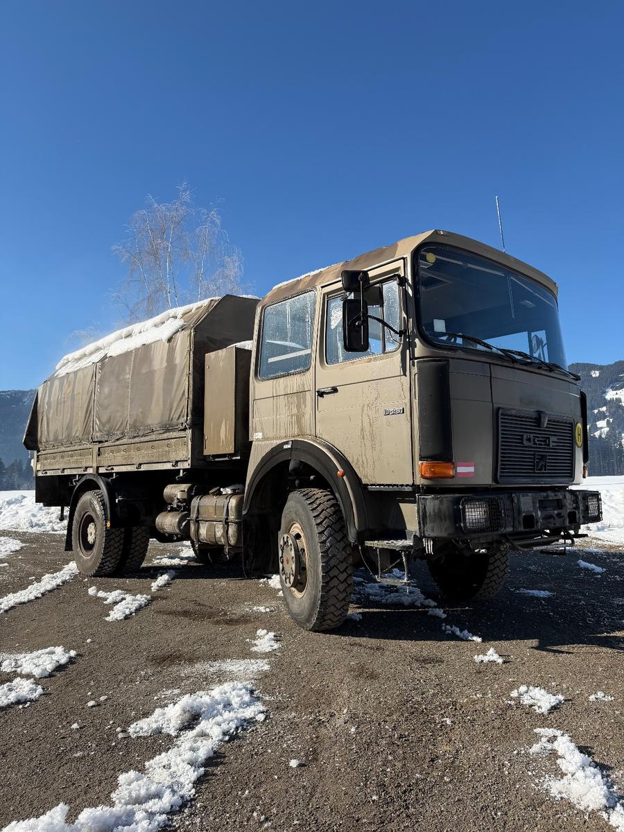 MAN 19.281 4X4 FAHRSCHULE 128000 KILOMETER ERSTER AT