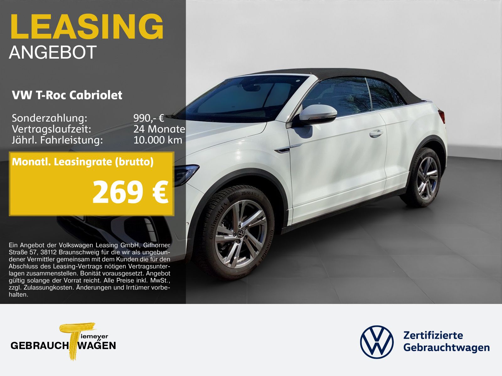 Volkswagen T-Roc Cabriolet 1.5 TSI DSG R-LINE NAVI VIRTUAL