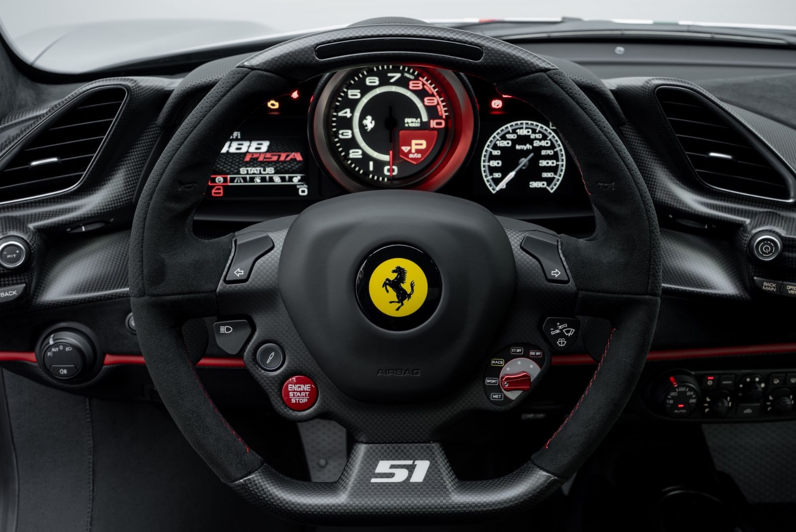 Fahrzeugabbildung Ferrari 488 Pista Piloti TOP/1. HD/LIMITED/CARBON/NEW