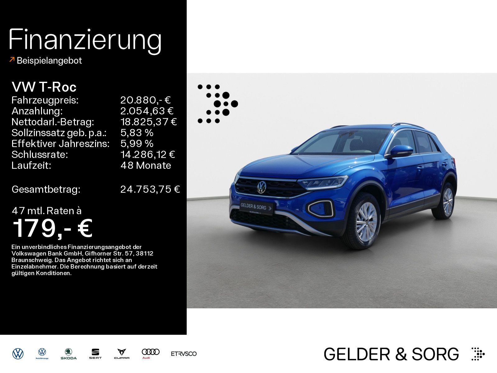 Volkswagen T-Roc Life 1.5 TSI LED*DAB+*ACC*RFK*