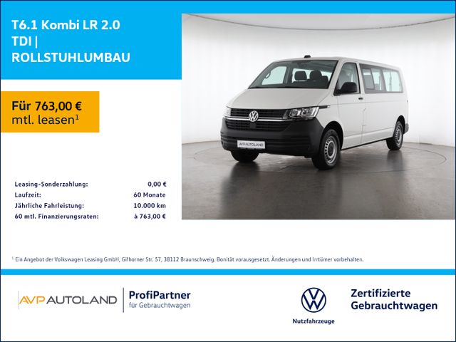 Volkswagen T6.1 Kombi LR 2.0 TDI | ROLLSTUHLUMBAU