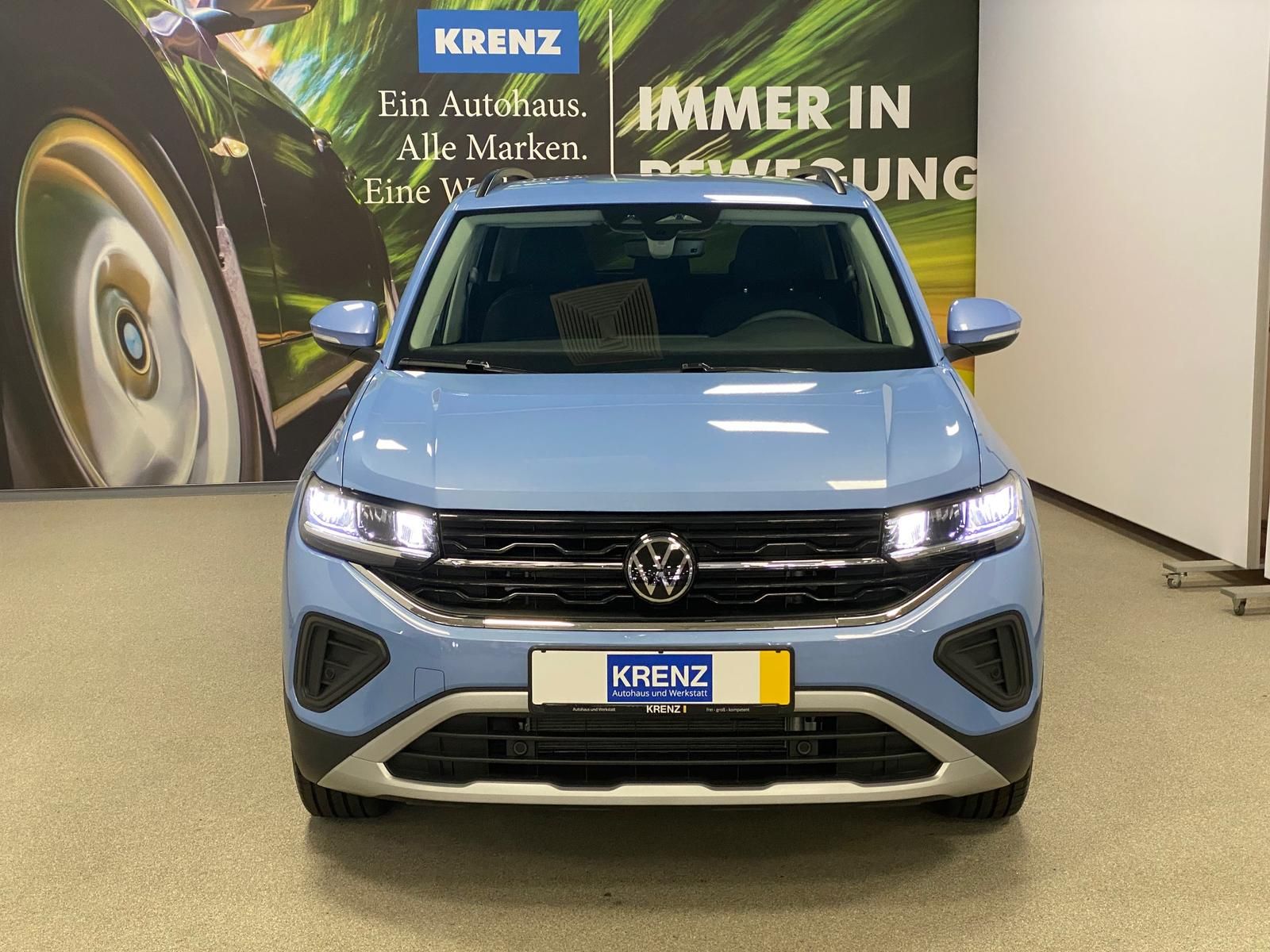Fahrzeugabbildung Volkswagen T-Cross 1.0 TSI Life+APP+ACC+TOTWINKEL+KAMERA+++
