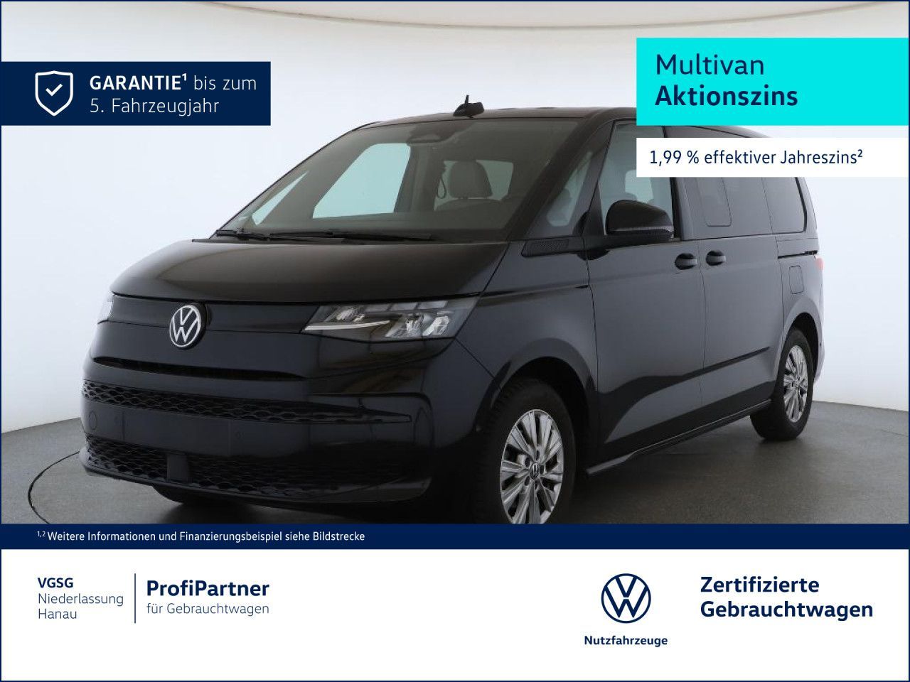 Volkswagen Multivan AHK Vis-a-Vis Navi Kamera Bluetooth LED