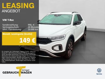 Volkswagen Leasingangebot: Volkswagen T-Roc 1.0 TSI GOAL LED NAVI ACC APP-CON