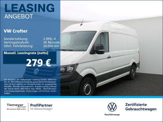 Volkswagen Crafter 35 Kasten MR HD 3-SITZE 270°TÜREN NAVI