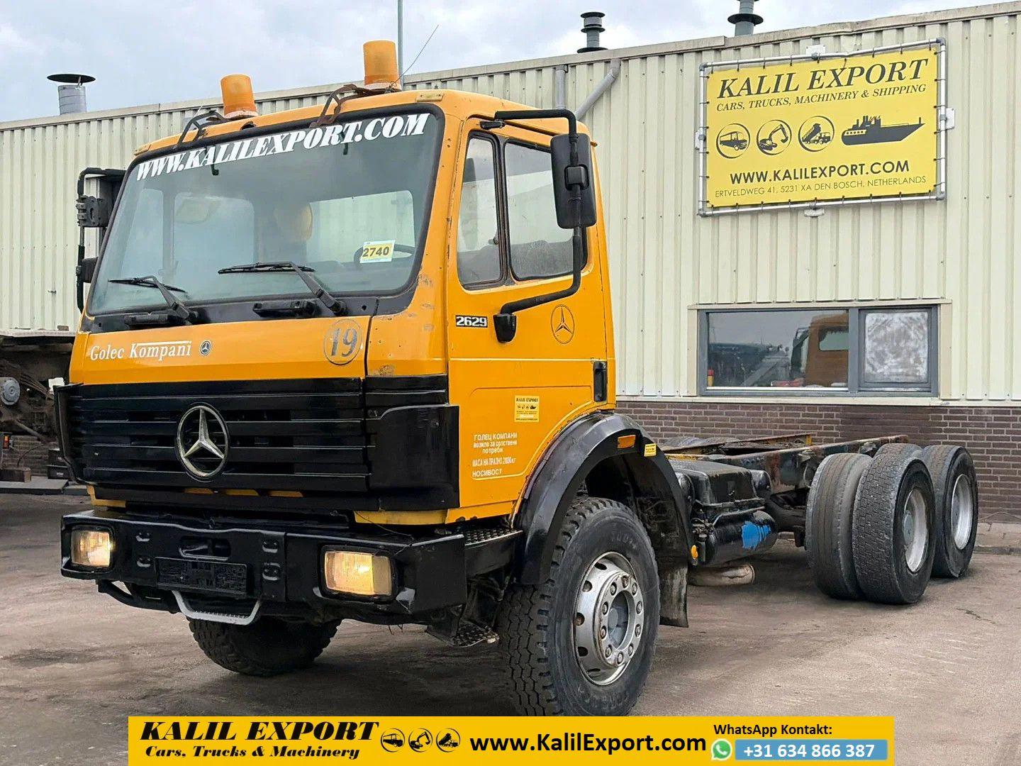 Mercedes-Benz SK 2629 V8 Chassis Cabine 6x4 Full Steel Suspens