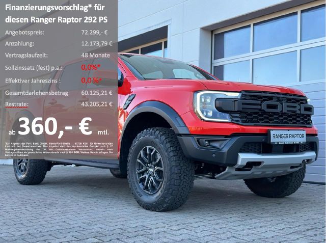 Ford Ranger Raptor4WD*292PS*V6*Raptor/Techn.Pkt.*0,0%