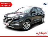 Hyundai Tucson 1.6 GDI Navi Kamera AHK Tempomat PDC USB - Hyundai Gebrauchtwagen von 2017