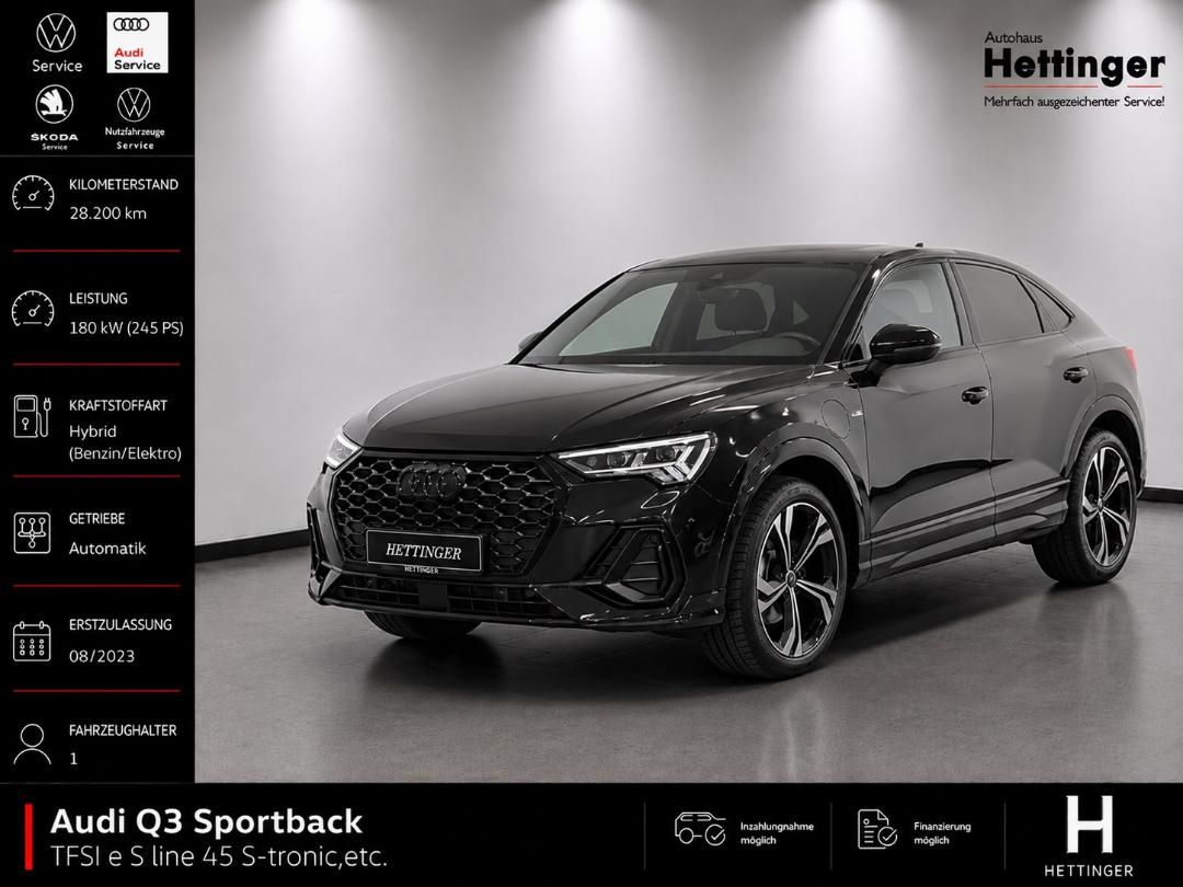 Audi Q3 Sportback TFSI e S line 45 S-tronic,20",Sonos foto 1