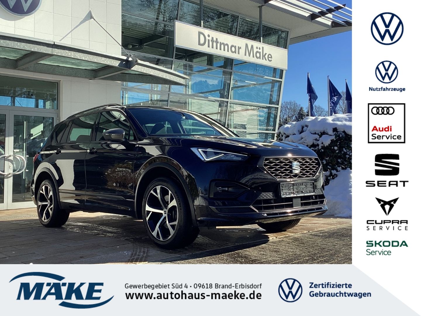 Tarraco FR 2.0TDI DSG 4x4 7 Si. AHZV SHZ ACC PAN